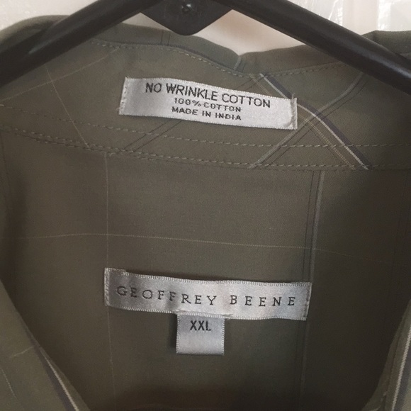 Geofrey Beene Men’s long sleeve dress shirt great condition - Picture 3 of 4